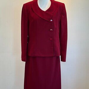 Burgundy Suit Studio